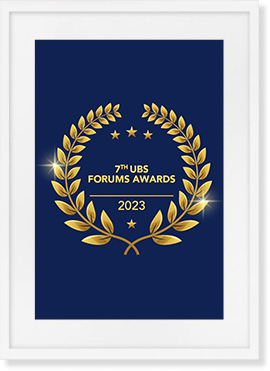 JSW Cement - 7th UBS Forums Awards, 2023