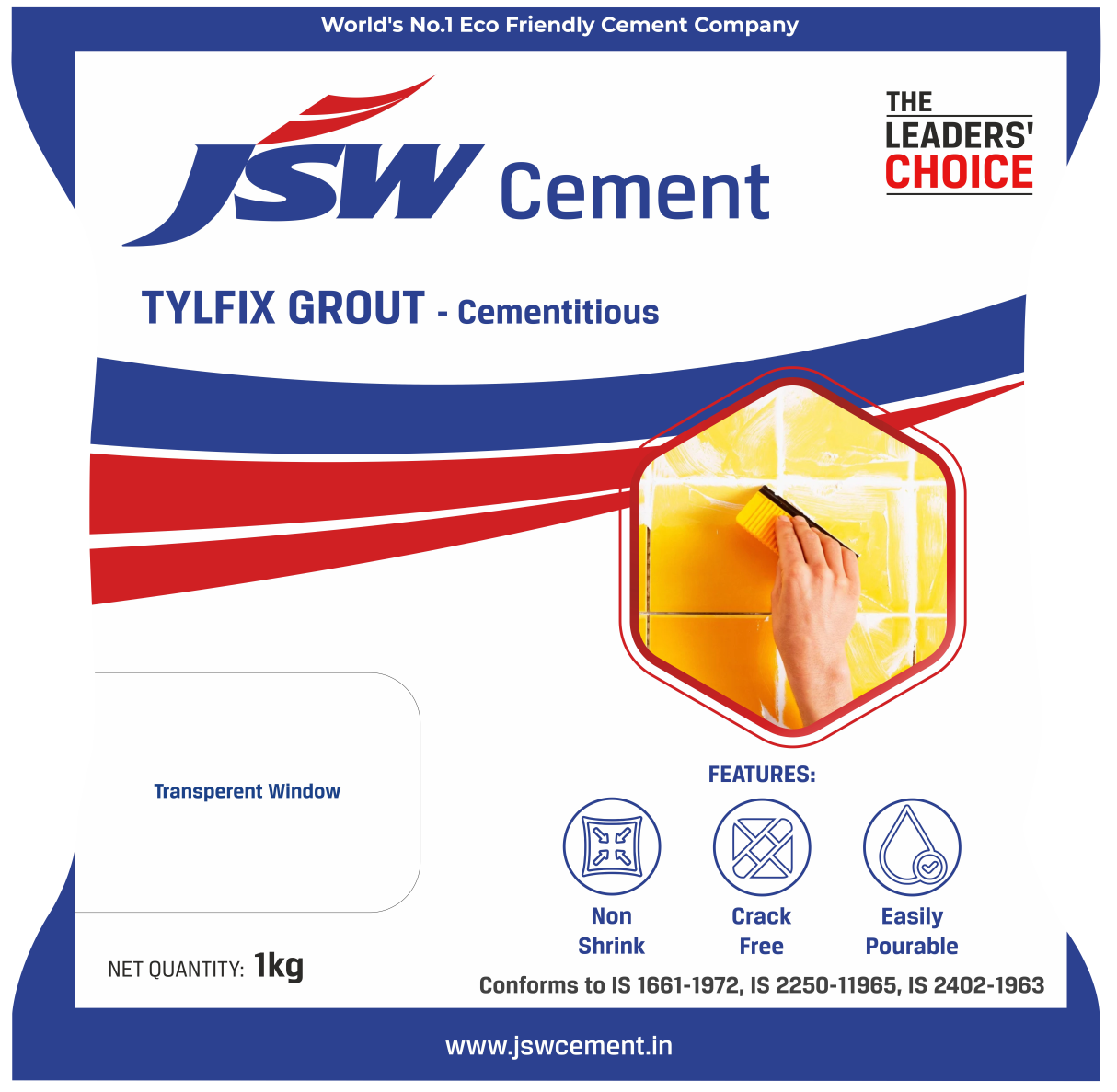 JSW TYLFIX GROUT - CEMENTITIOUS