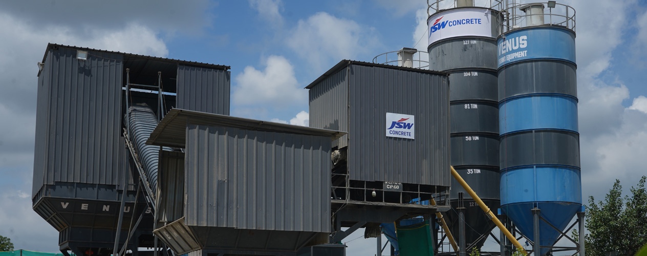 JSW Cement : Turbhe CAPTIVE RMC PLANT