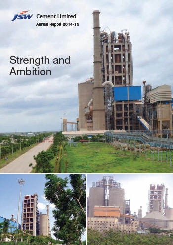 JSW Cement - Annual Reports - 2014-15