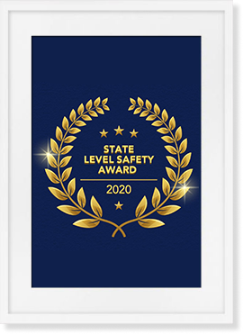 JSW Cement - State Level Safety Award 2020