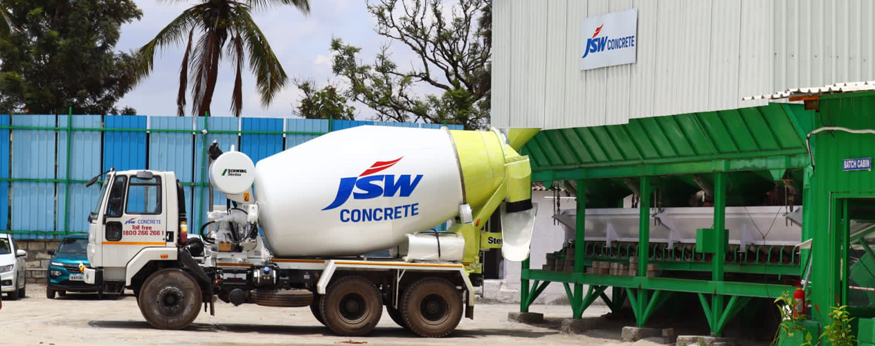 JSW Cement : Turbhe CAPTIVE RMC PLANT
