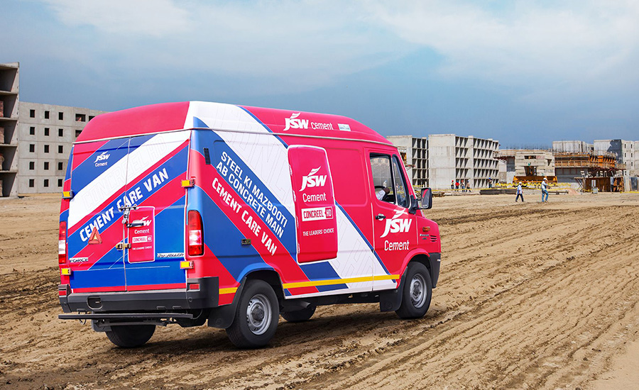 JSW Cement- Cement Care Van