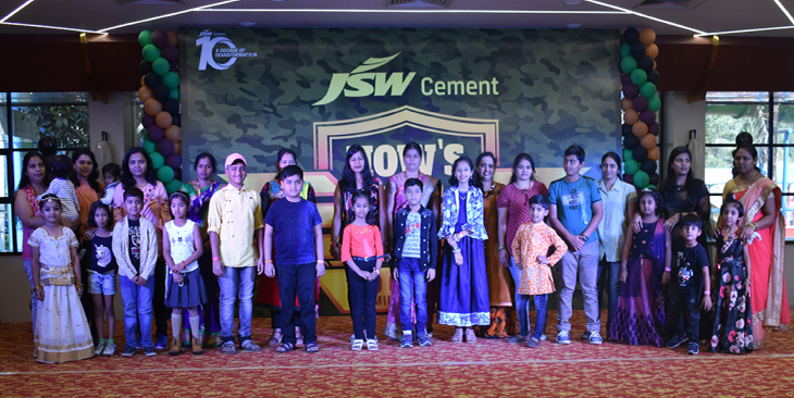JSW Cement - Celebrating together as a family