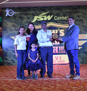 JSW Cement - Celebrating together as a family