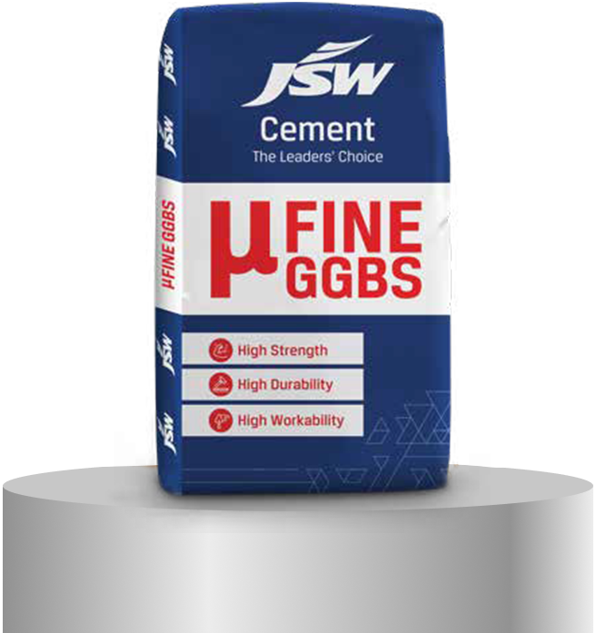 JSW Cement : Ground Granulated Blast Furnace Slag
