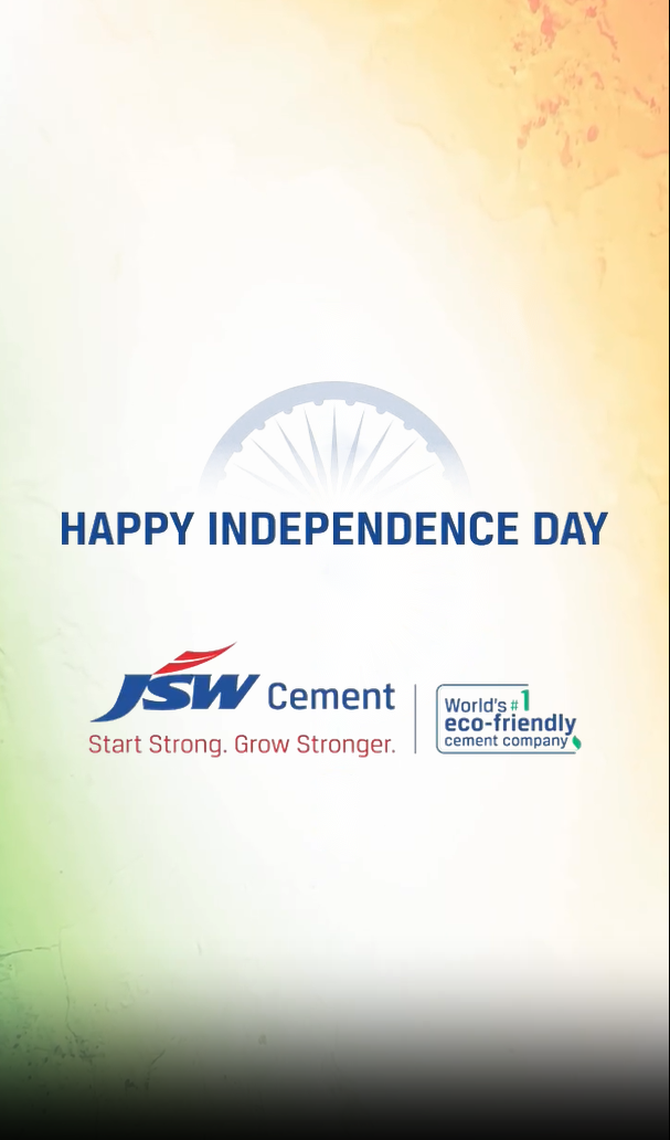 JSW Cement : Independence day