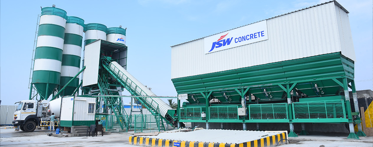 JSW Cement : Hyderabad RMC PLANT