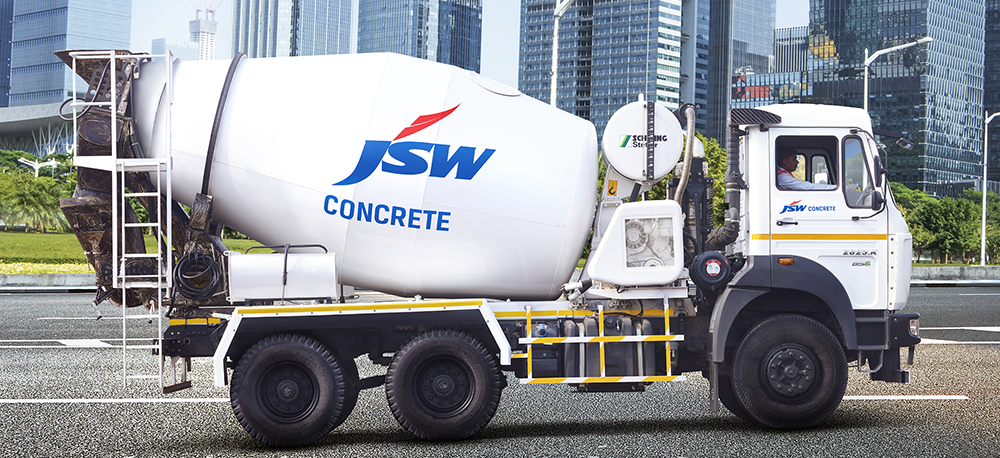 JSW Cement : Mix Concrete unit