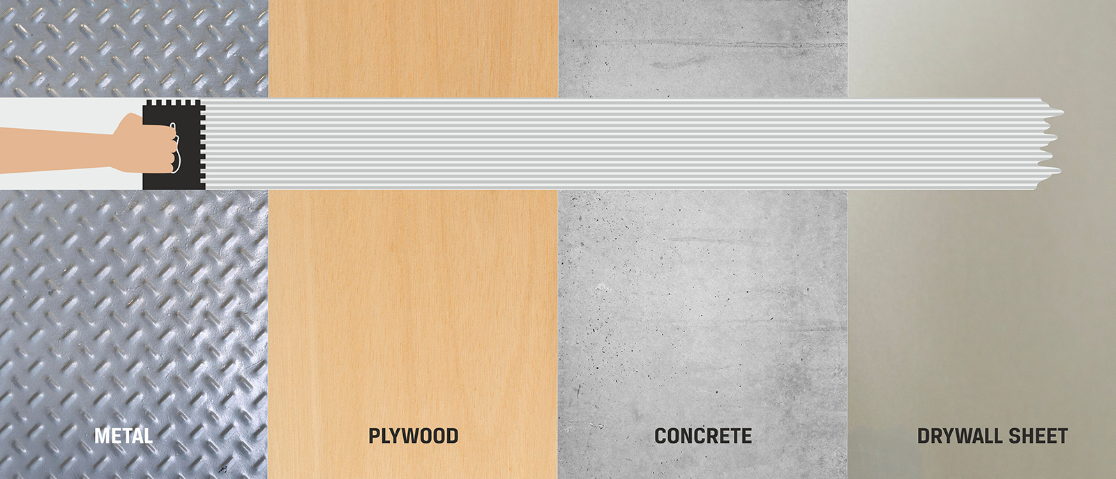 Tile Adhesive, Grout & Cleaner